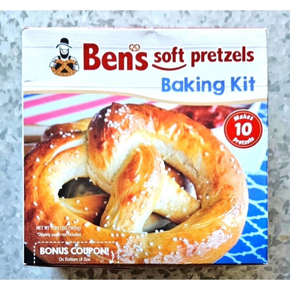 FREE WHEN ADDED TO BUNDLE Ben's Soft Pretzel Baking Kit
